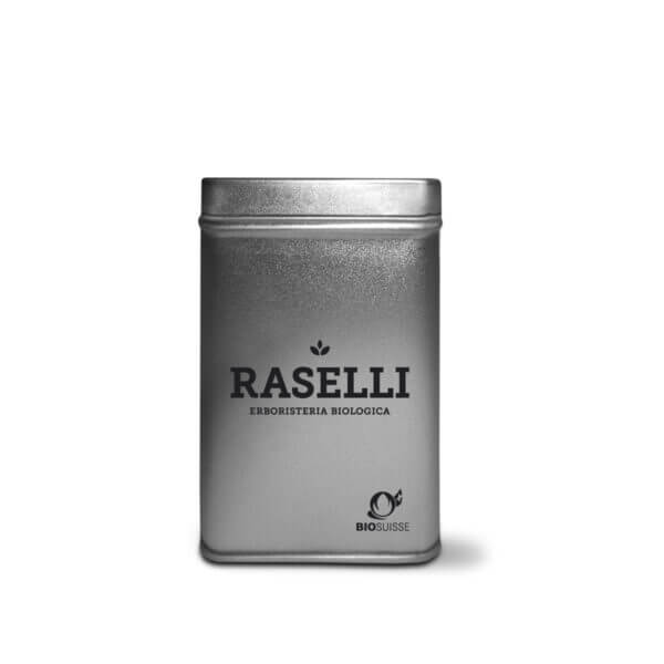 Raselli Erboristeria biologica - Barattolo in latta